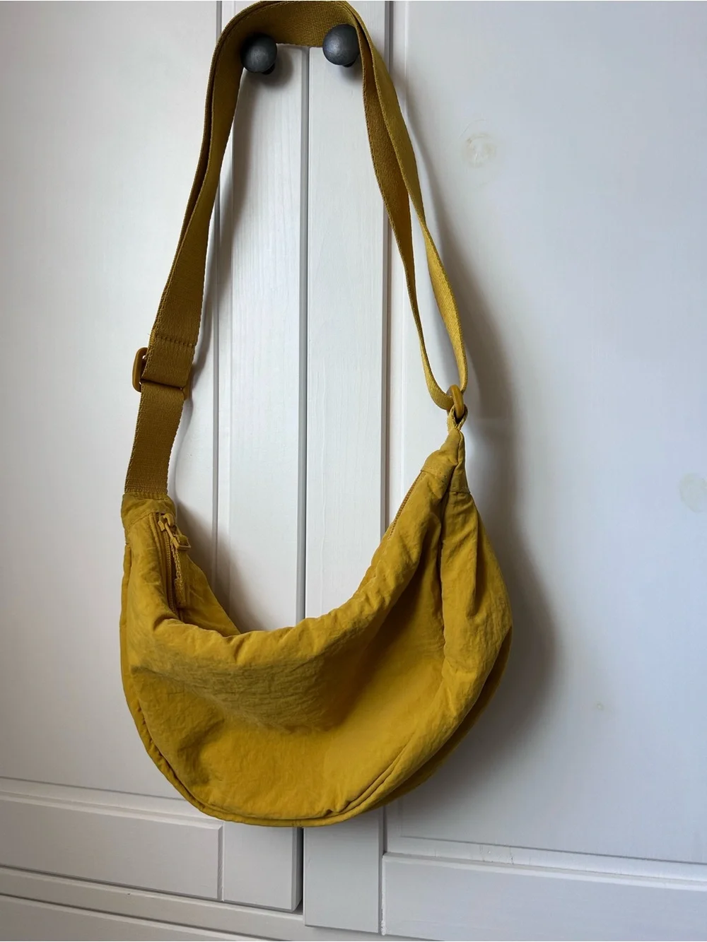 Uniqlo Mustard Yellow Crescent Shoulder Bag